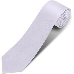 Men's Grey Solid Pure Color 3.15" (8cm) Necktie Plain Formal Business Ties